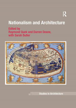Cover of the book Nationalism and Architecture by Alex G. Gillett, Kevin D Tennent