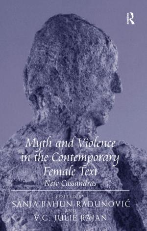 Book cover of Myth and Violence in the Contemporary Female Text