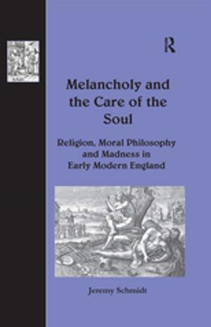 Cover of Melancholy and the Care of the Soul