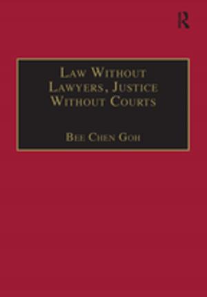 Book cover of Law Without Lawyers, Justice Without Courts