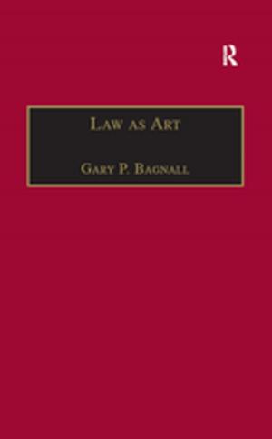Cover of the book Law as Art by Joanne Tidwell