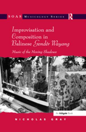 Book cover of Improvisation and Composition in Balinese Gendér Wayang