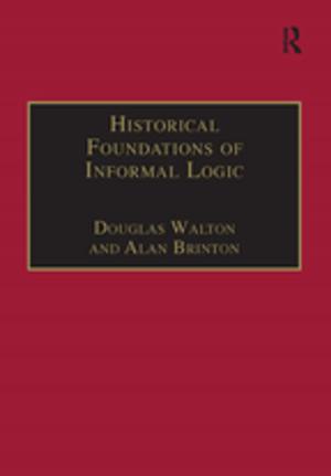 bigCover of the book Historical Foundations of Informal Logic by 