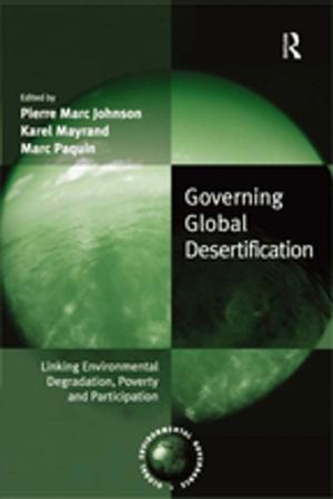 Book cover of Governing Global Desertification