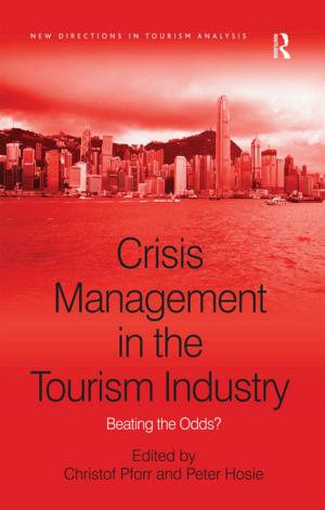 Cover of the book Crisis Management in the Tourism Industry by Walter Nash