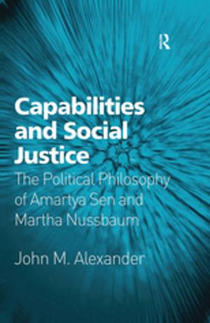 bigCover of the book Capabilities and Social Justice by 