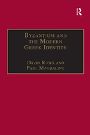 Cover of the book Byzantium and the Modern Greek Identity by Toni Herbine-Blank, Donna M. Kerpelman, Martha Sweezy