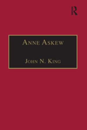 Book cover of Anne Askew