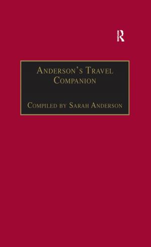 Cover of the book Anderson’s Travel Companion by Michael W. Eysenck