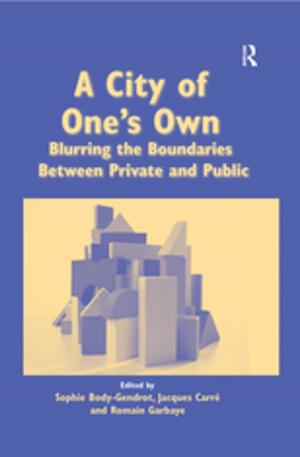 Cover of the book A City of One's Own by 