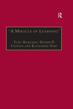 Cover of the book ‘A Miracle of Learning’ by Franziska Bieri