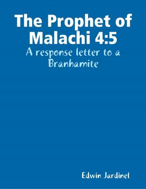 Cover of the book The Prophet of Malachi 4: 5 by J. Bear