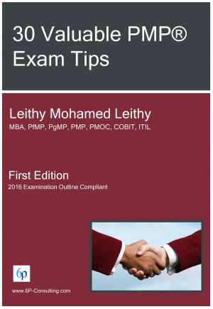 Book cover of 30 Valuable PMP® Exam Tips