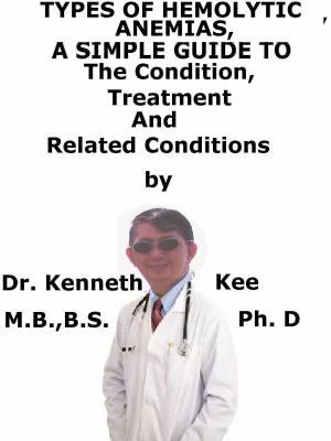 Book cover of Types Of Hemolytic Anemia, A Simple Guide To The Condition, Treatment And Related Conditions