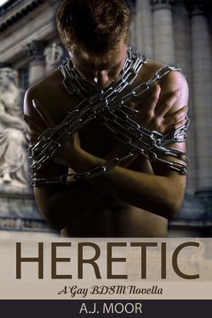 Cover of the book Heretic: A Gay BDSM Novella by A.J. Moor