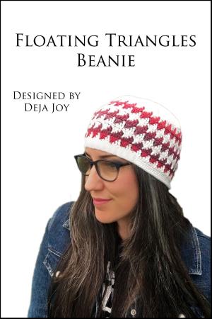 Book cover of Floating Triangles Beanie