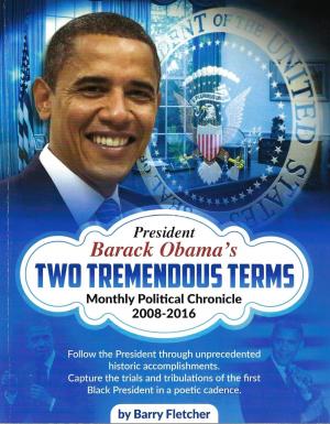 Book cover of Barack Obama's Two Tremendous Terms
