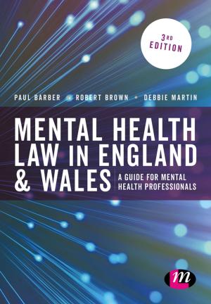 Cover of the book Mental Health Law in England and Wales by Yongwan Chun, Daniel A. Griffith