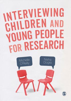 Book cover of Interviewing Children and Young People for Research