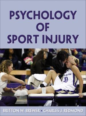 Cover of the book Psychology of Sport Injury by Adam R. Nicholls, Jon Callard