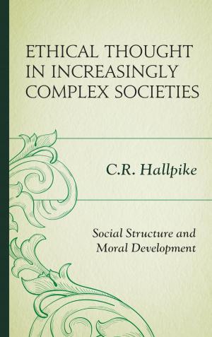 Cover of the book Ethical Thought in Increasingly Complex Societies by Christopher Schliephake