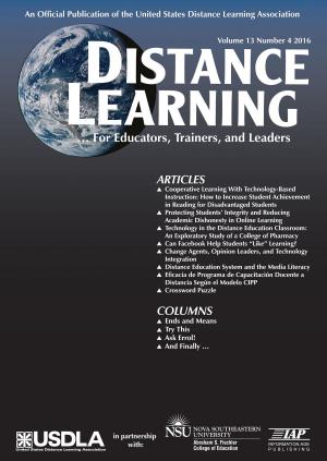 Cover of the book Distance Learning Issue by Daniel Ian Rubin
