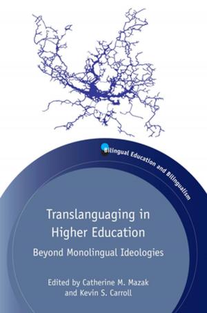Cover of the book Translanguaging in Higher Education by Dr. Peter Backhaus