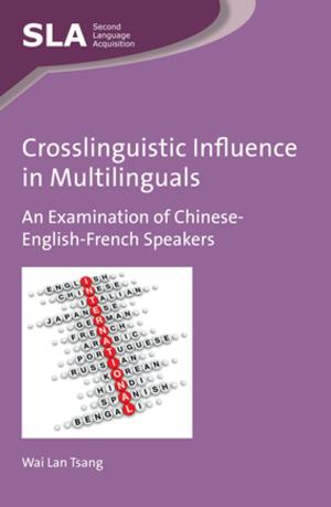 Cover of the book Crosslinguistic Influence in Multilinguals by Dr. Erin Kearney