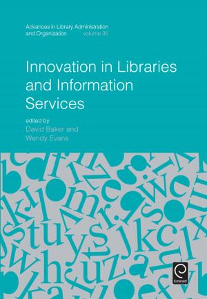 Cover of the book Innovation in Libraries and Information Services by 