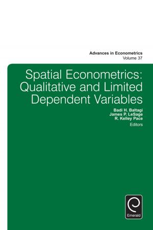 Cover of the book Spatial Econometrics by Suzanne Young, Stephen Gates
