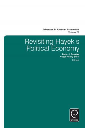 Cover of the book Revisiting Hayek's Political Economy by James Peoples
