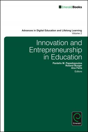 Cover of the book Innovation and Entrepreneurship in Education by Maria Tsouroufli