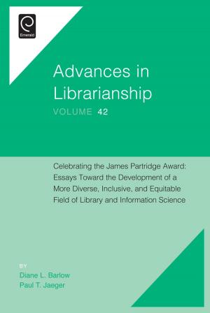 Cover of the book Celebrating the James Partridge Award by Professor Harry F. Dahms, Professor Harry F. Dahms