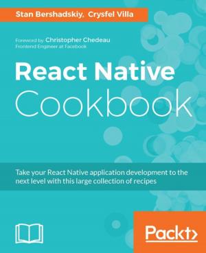 Cover of the book React Native Cookbook by Wojciech Kocjan, Piotr Beltowski