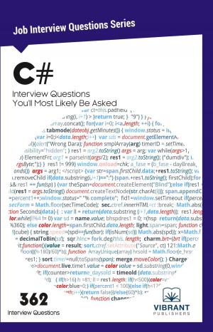 Book cover of C# Interview Questions You'll Most Likely Be Asked