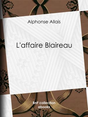 Cover of the book L'Affaire Blaireau by Oscar Wilde, Albert Savine