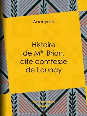Cover of the book Histoire de Mlle Brion, dite comtesse de Launay by Edouard Gorges, Gérard de Nerval
