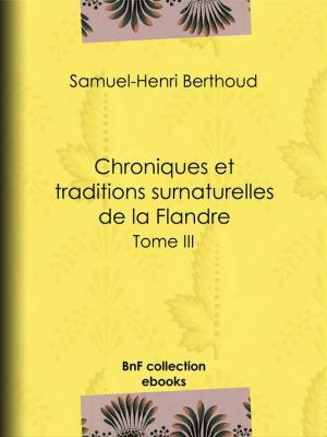 Cover of Chroniques et traditions surnaturelles de la Flandre
