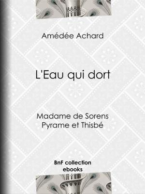 Cover of the book L'Eau qui dort by Honoré de Balzac