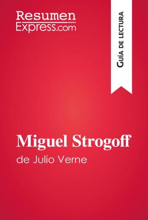 Book cover of Miguel Strogoff de Julio Verne (Guía de lectura)