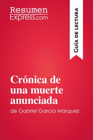 Book cover of Crónica de una muerte anunciada de Gabriel García Márquez (Guía de lectura)