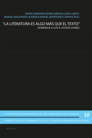 Cover of the book «La literatura es algo más que el texto» by C.A Bowers
