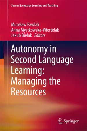 Cover of the book Autonomy in Second Language Learning: Managing the Resources by 