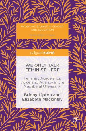Cover of the book We Only Talk Feminist Here by 
