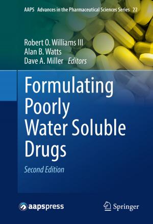 Cover of the book Formulating Poorly Water Soluble Drugs by John S. Van Dyke