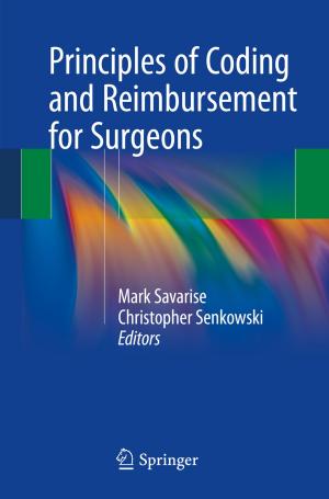Cover of the book Principles of Coding and Reimbursement for Surgeons by Luciana Takata Gomes, Laécio Carvalho de Barros, Barnabas Bede