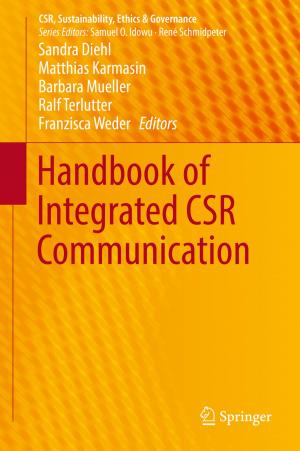 Cover of the book Handbook of Integrated CSR Communication by Paddy Rangappa