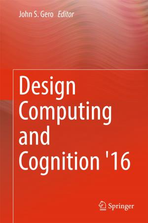 Cover of the book Design Computing and Cognition '16 by Alex Baratta
