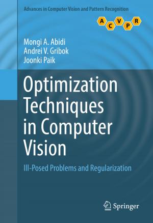 Cover of the book Optimization Techniques in Computer Vision by 