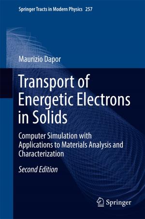 Book cover of Transport of Energetic Electrons in Solids